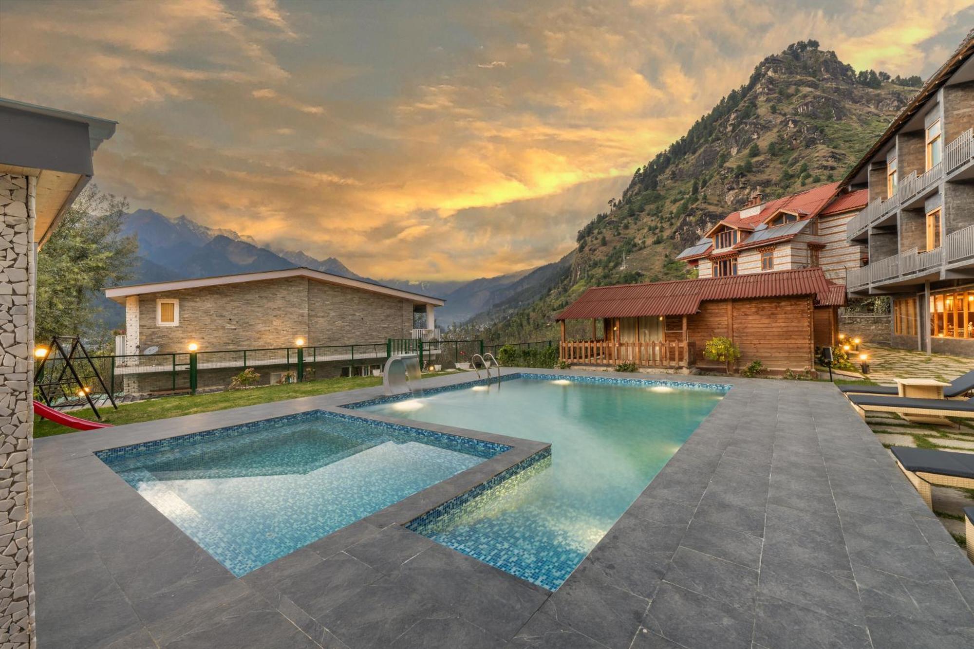 Hotel Echor Himalayan Heights Manali Extérieur photo